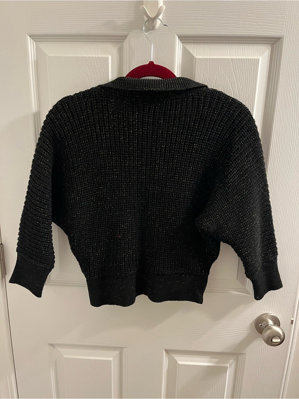 Freddie’s of Pinewood Black and Gold Sweater - Picture 2 of 6